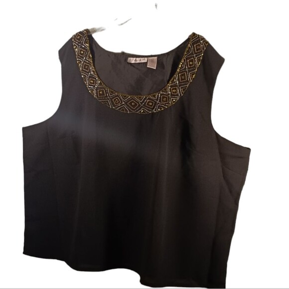 NWT Roaman's Special Occasion Dress Collection Black 3 Piece Skirt Set Sz 36 - Picture 4 of 13